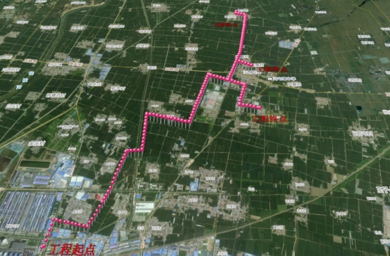 中建六局总承包公司聊城市茌平区城北智慧供热项目建设加速推进中